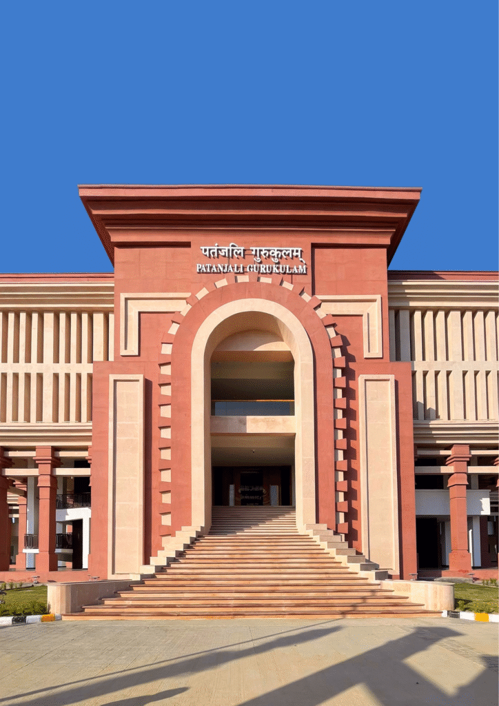 Reviving The Gurukul: A New-Age School In Haridwar Rooted In Ancient Wisdom 1 patanjali gurukul 1