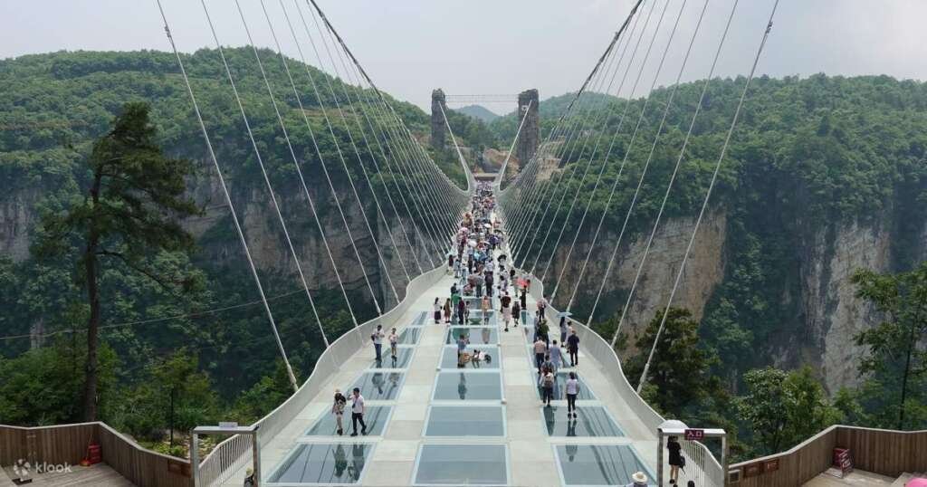 zhangjiajie glass bridge – the world's longest and highest glass pedestrian bridge designed by haim dotan.