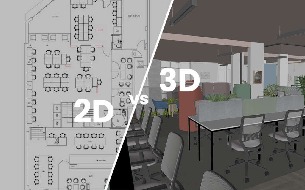2d and 3d plans