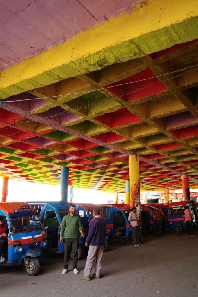 Architectural Photography: Revealing What Drawings Can’t 8 space below a flyover used for parking of rickshaws